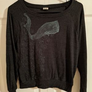 Graphic Whale Sweater